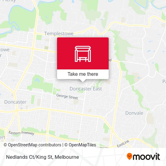 Nedlands Ct/King St map
