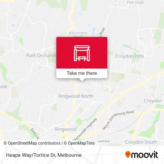 Heape Way/Tortice Dr map