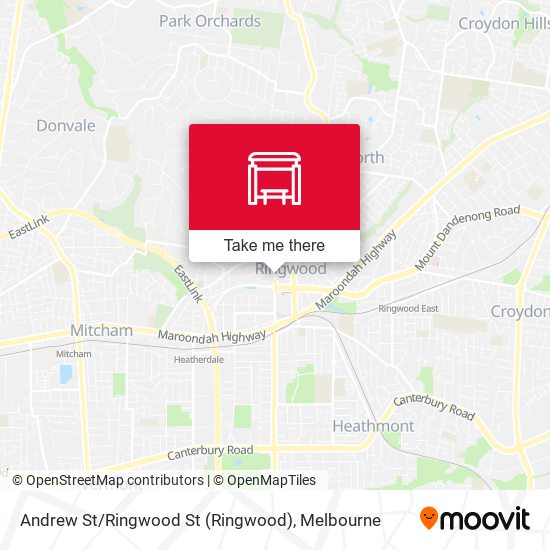 Andrew St / Ringwood St map