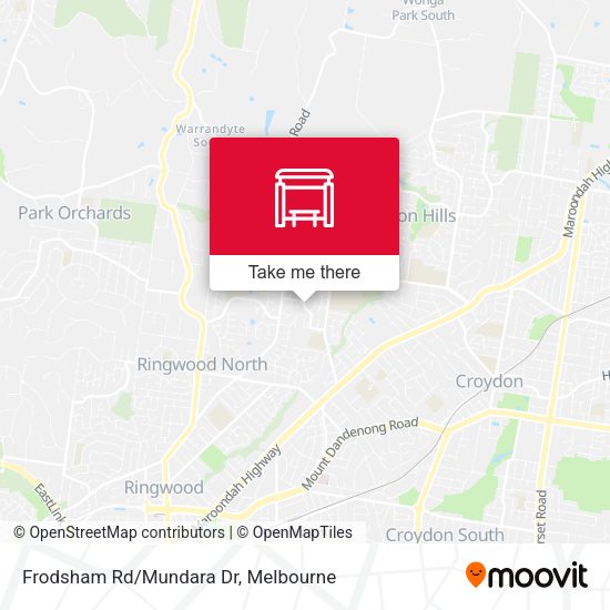 Frodsham Rd/Mundara Dr map