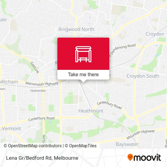 Lena Gr/Bedford Rd map