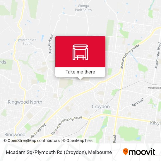 Mcadam Sq / Plymouth Rd (Croydon) map