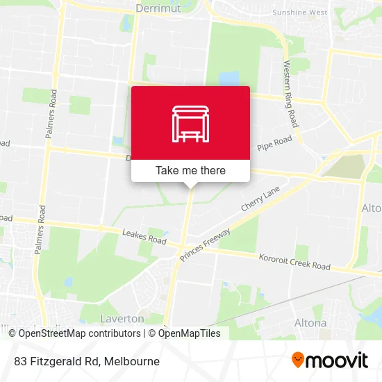 Mapa 83 Fitzgerald Rd