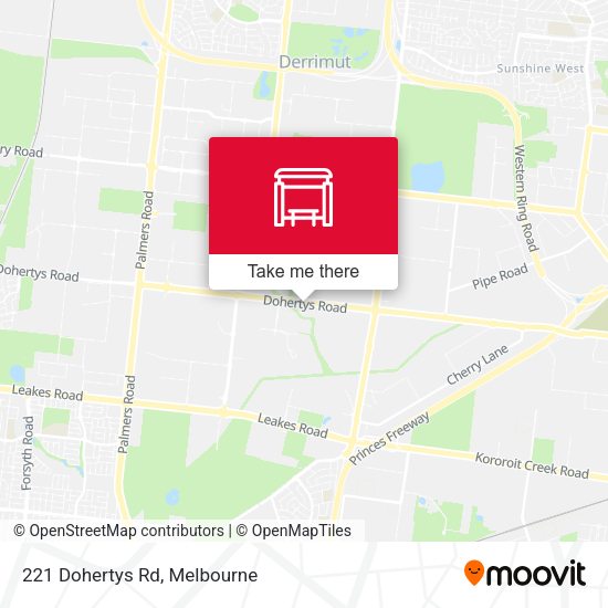 221 Dohertys Rd map