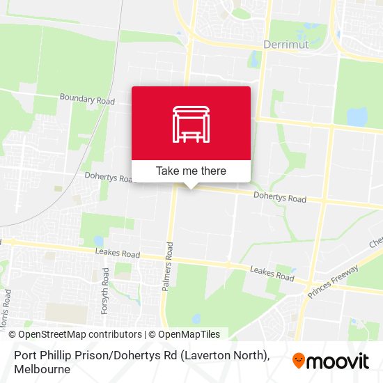 Port Phillip Prison / Dohertys Rd (Laverton North) map