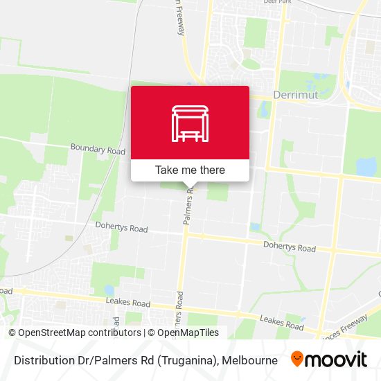 Distribution Dr / Palmers Rd (Truganina) map