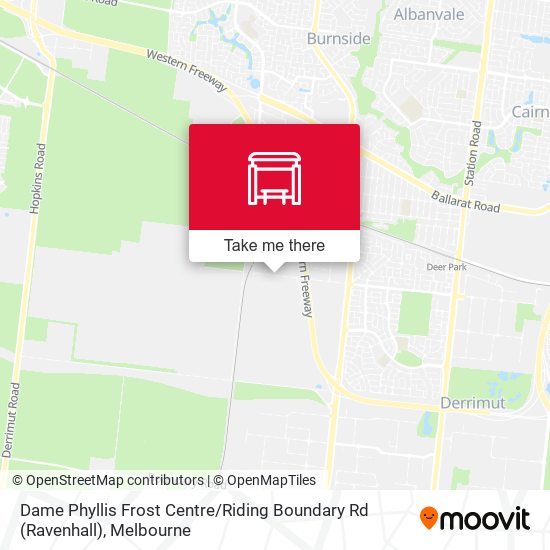 Dame Phyllis Frost Centre / Riding Boundary Rd (Ravenhall) map