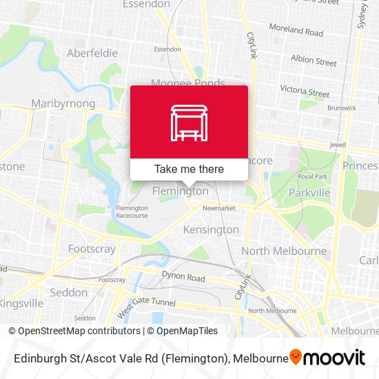 Edinburgh St / Ascot Vale Rd (Flemington) map