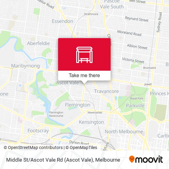 Middle St / Ascot Vale Rd map