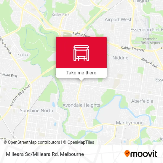 Mapa Milleara Sc/Milleara Rd