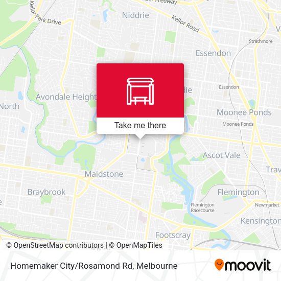 Homemaker City/Rosamond Rd map