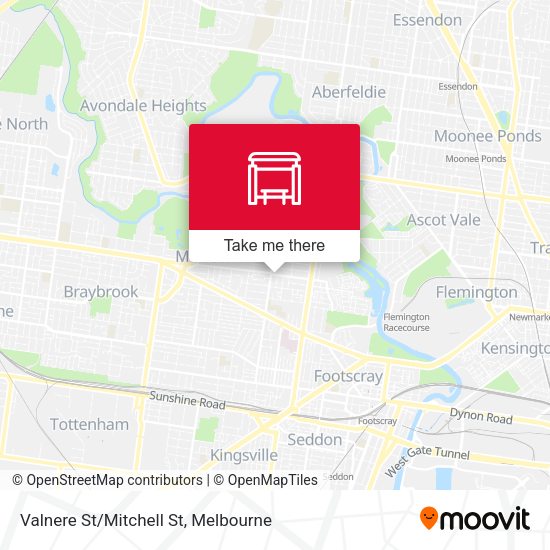 Valnere St/Mitchell St map