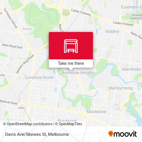 Davis Ave/Skewes St map