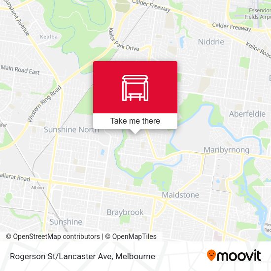 Rogerson St/Lancaster Ave map