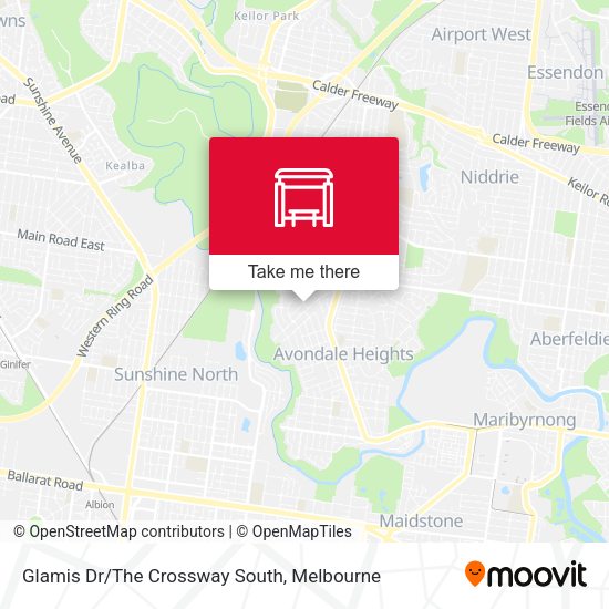 Glamis Dr/The Crossway South map