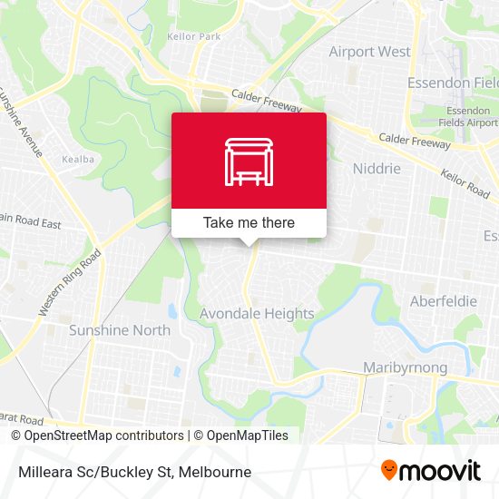 Milleara Sc/Buckley St map