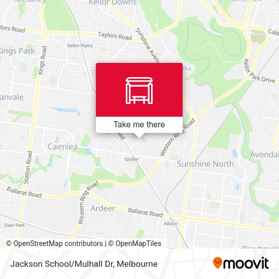 Jackson School/Mulhall Dr map