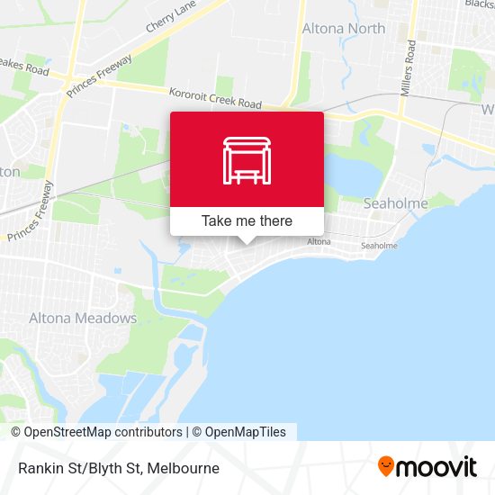 Rankin St/Blyth St map