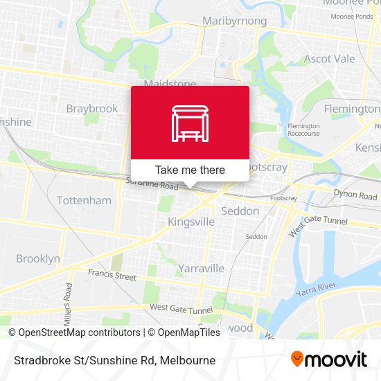 Stradbroke St/Sunshine Rd map