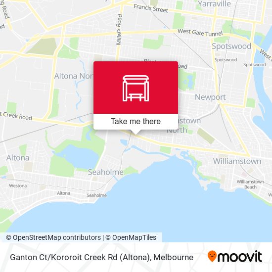 Ganton Ct / Kororoit Creek Rd (Altona) map