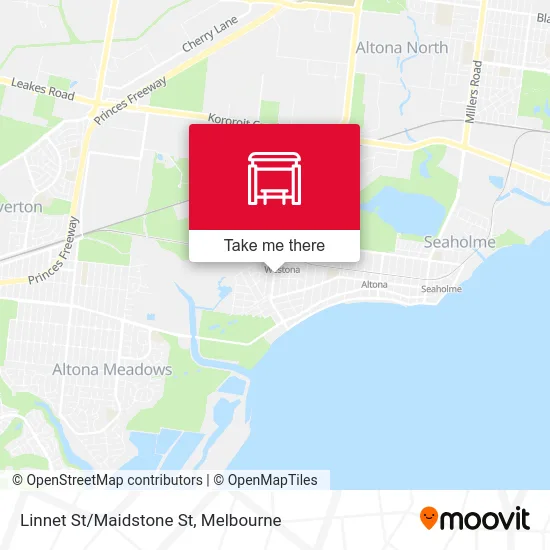 Mapa Linnet St/Maidstone St