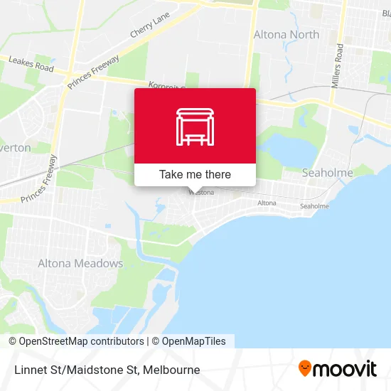 Mapa Linnet St/Maidstone St