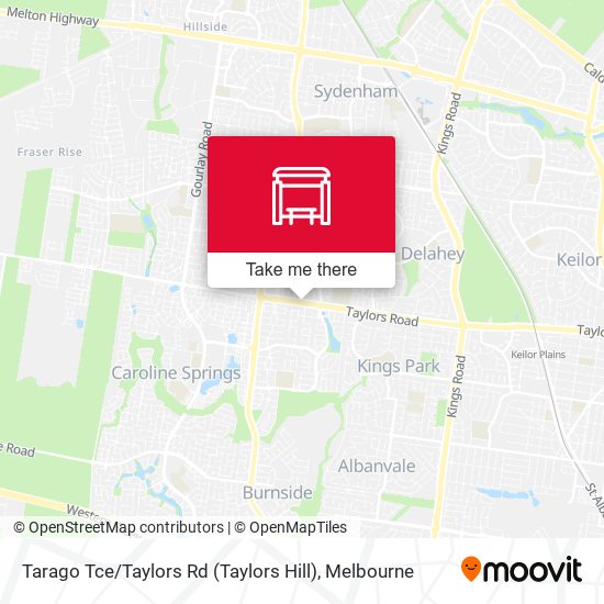 Tarago Tce / Taylors Rd (Taylors Hill) map