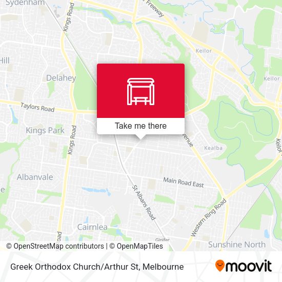 Greek Orthodox Church / Arthur St map