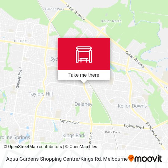 Aqua Gardens Shopping Centre / Kings Rd map