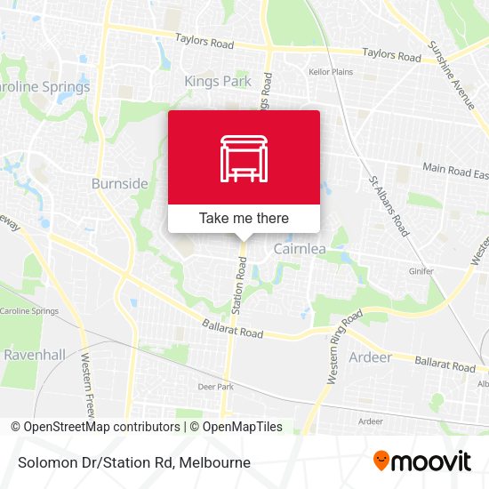 Solomon Dr/Station Rd map