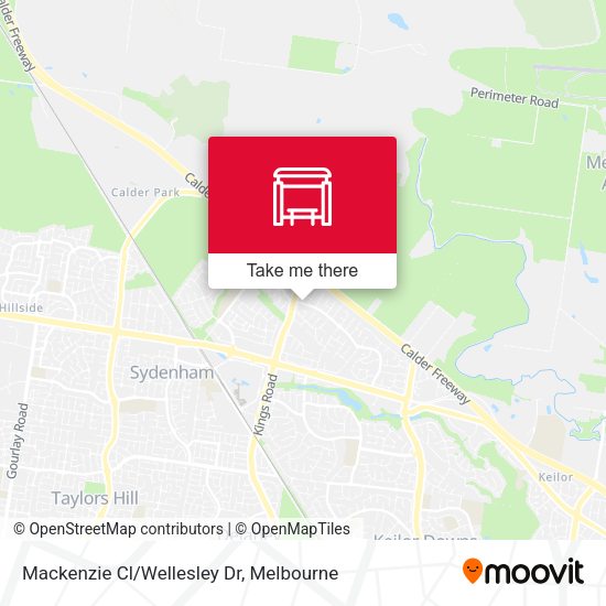 Mackenzie Cl/Wellesley Dr map