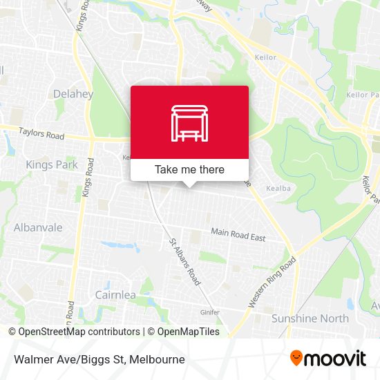 Walmer Ave/Biggs St map