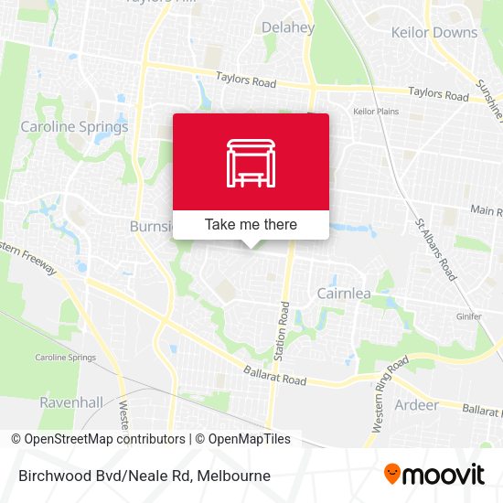 Birchwood Bvd/Neale Rd map