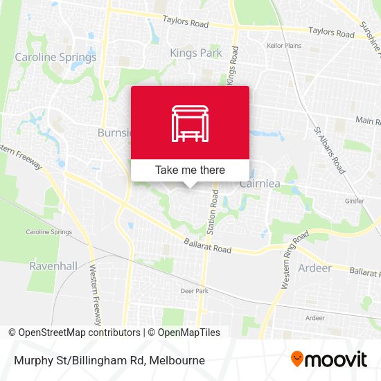 Murphy St/Billingham Rd map