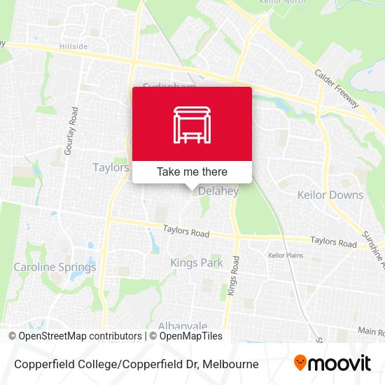 Copperfield College / Copperfield Dr map