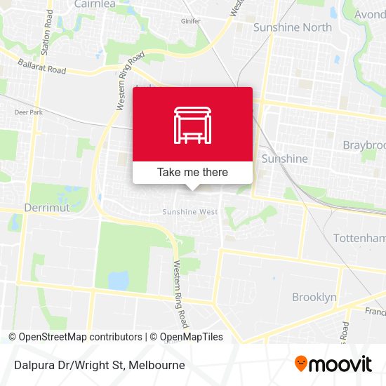 Dalpura Dr/Wright St map
