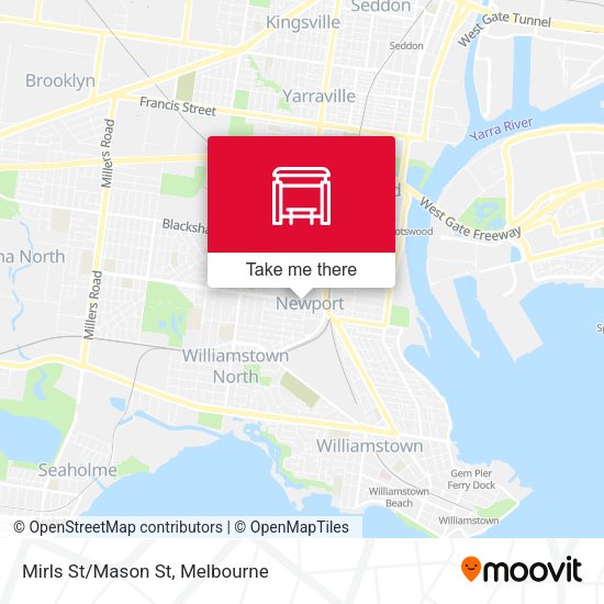 Mirls St/Mason St map