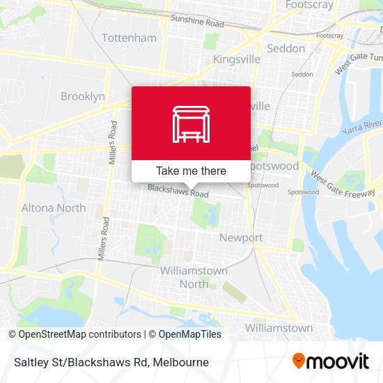 Saltley St/Blackshaws Rd map