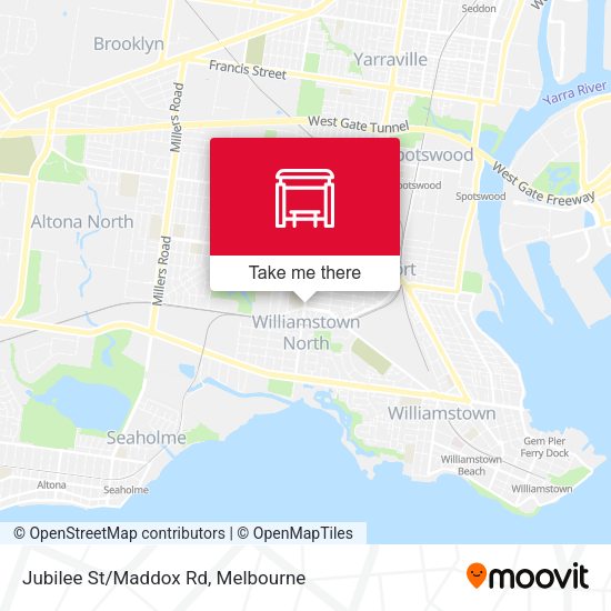 Jubilee St/Maddox Rd map