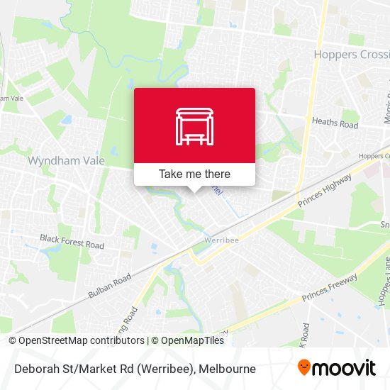 Deborah St / Market Rd (Werribee) map