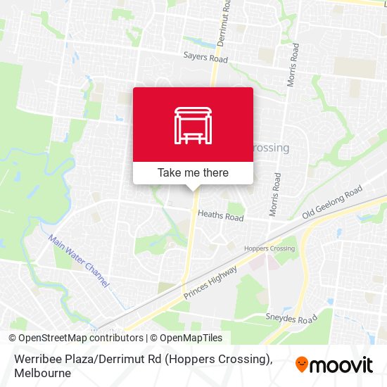 Werribee Plaza / Derrimut Rd (Hoppers Crossing) map