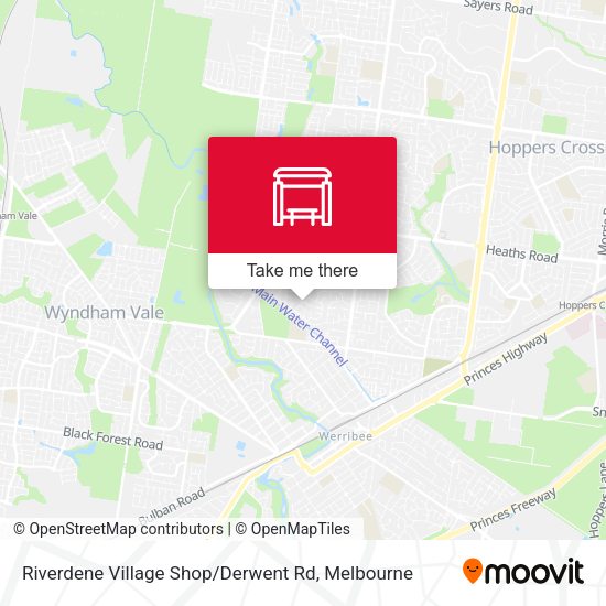 Riverdene Village Shop / Derwent Rd map