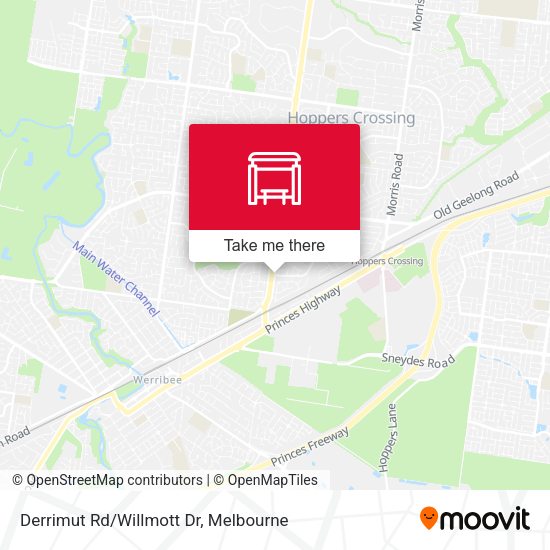 Derrimut Rd/Willmott Dr map