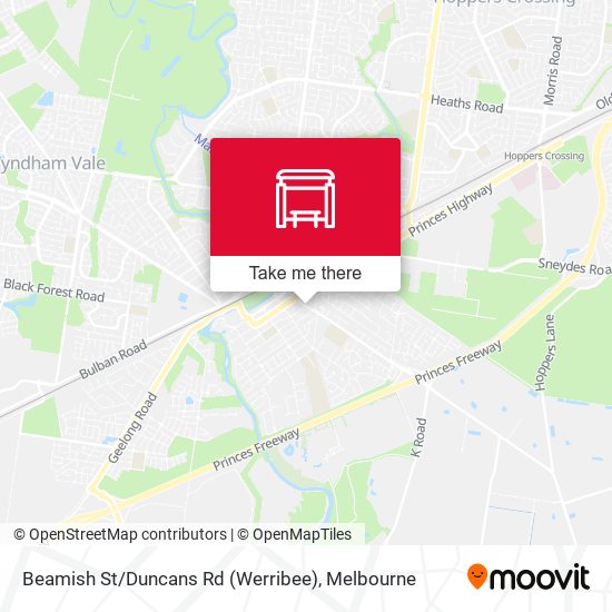 Beamish St / Duncans Rd (Werribee) map