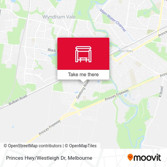 Princes Hwy/Westleigh Dr map