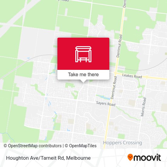 Houghton Ave/Tarneit Rd map