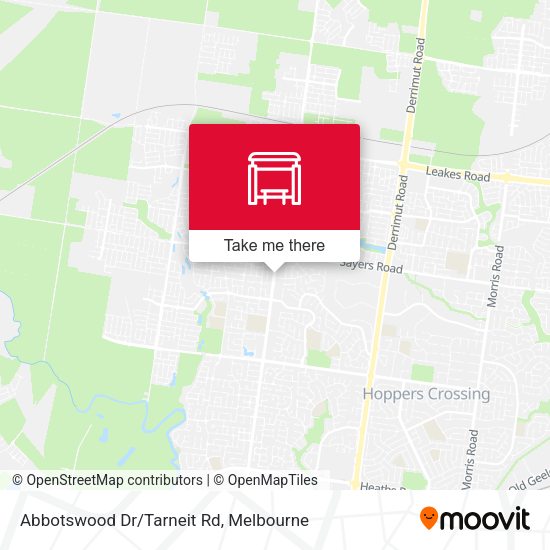 Abbotswood Dr/Tarneit Rd map
