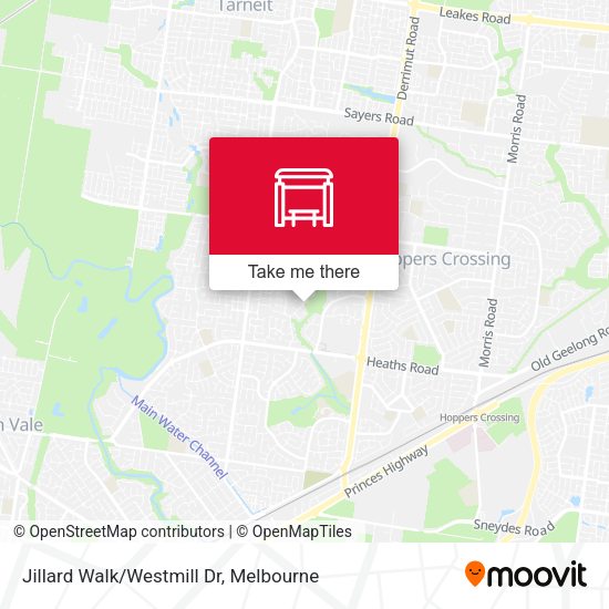 Jillard Walk/Westmill Dr map