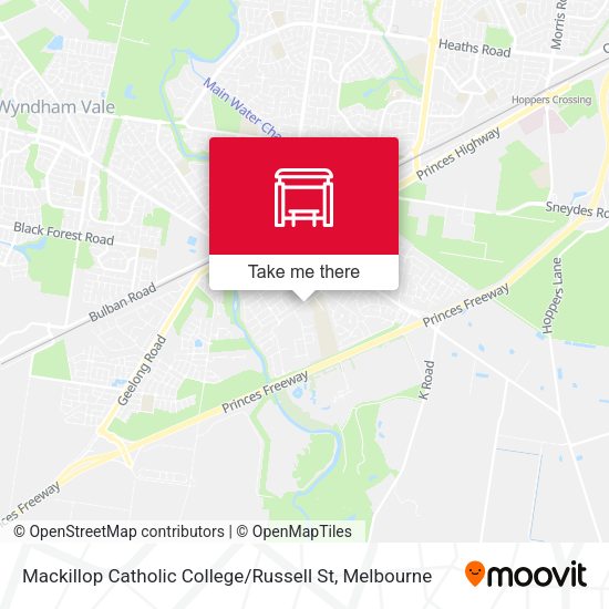 Mackillop Catholic College / Russell St map