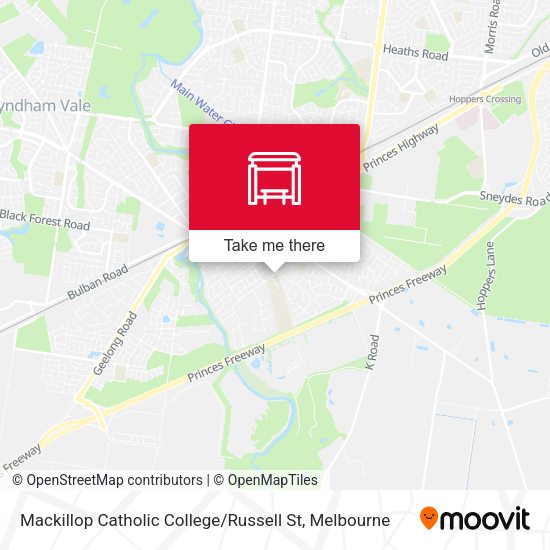 Mackillop Catholic College / Russell St map